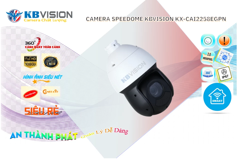 KX-CAi2258eGPN Camera Giá rẻ  KBvision