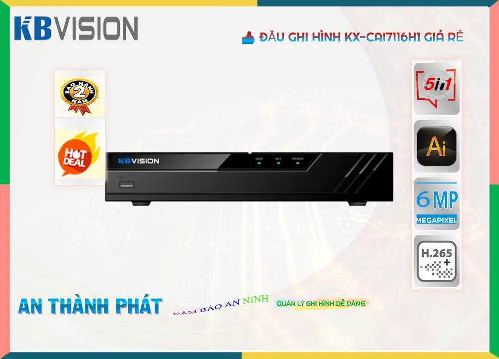 Đầu Ghi KBvision KX-CAi7116H1,Giá KX-CAi7116H1,phân phối KX-CAi7116H1,KX-CAi7116H1Bán Giá Rẻ,KX-CAi7116H1 Giá Thấp