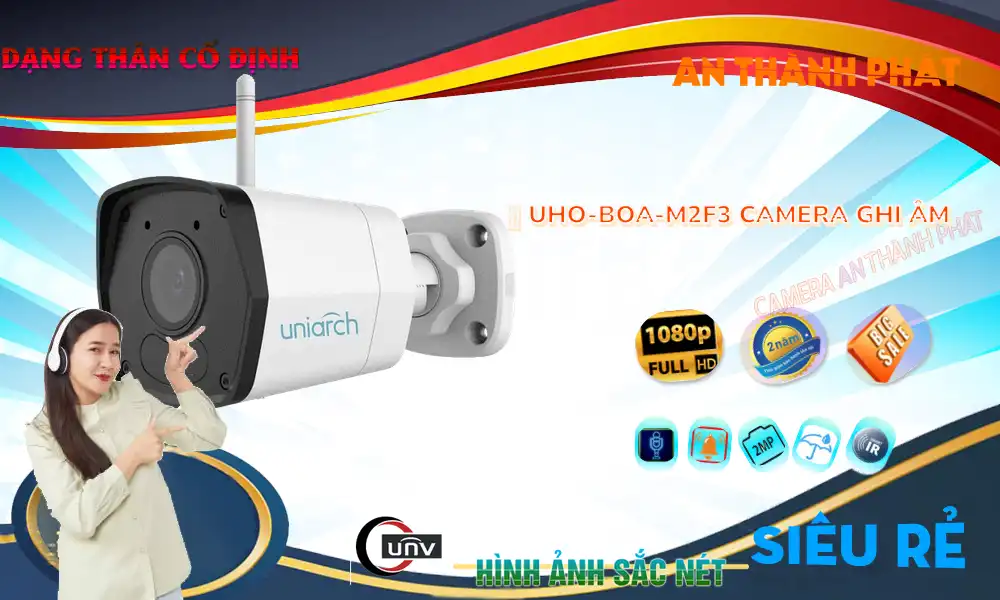 UHO-BOA-M2F3 Camera  UNV (Uniview) Giá rẻ ✪