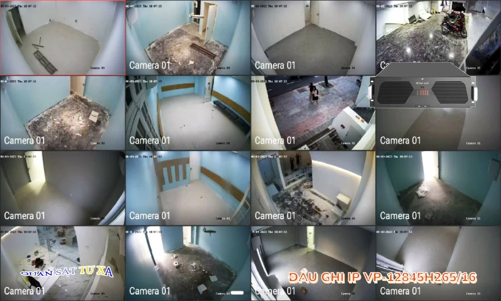 VP-12845H265/16 Đầu Thu VanTech VP-12845H265/16 Đầu Thu VanTech