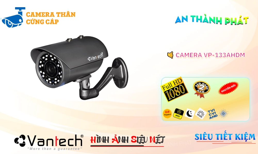 VP-133AHDM Camera Công Nghệ HD Thiết kế Đẹp VanTech VP-133AHDM Camera Công Nghệ HD Thiết kế Đẹp VanTech