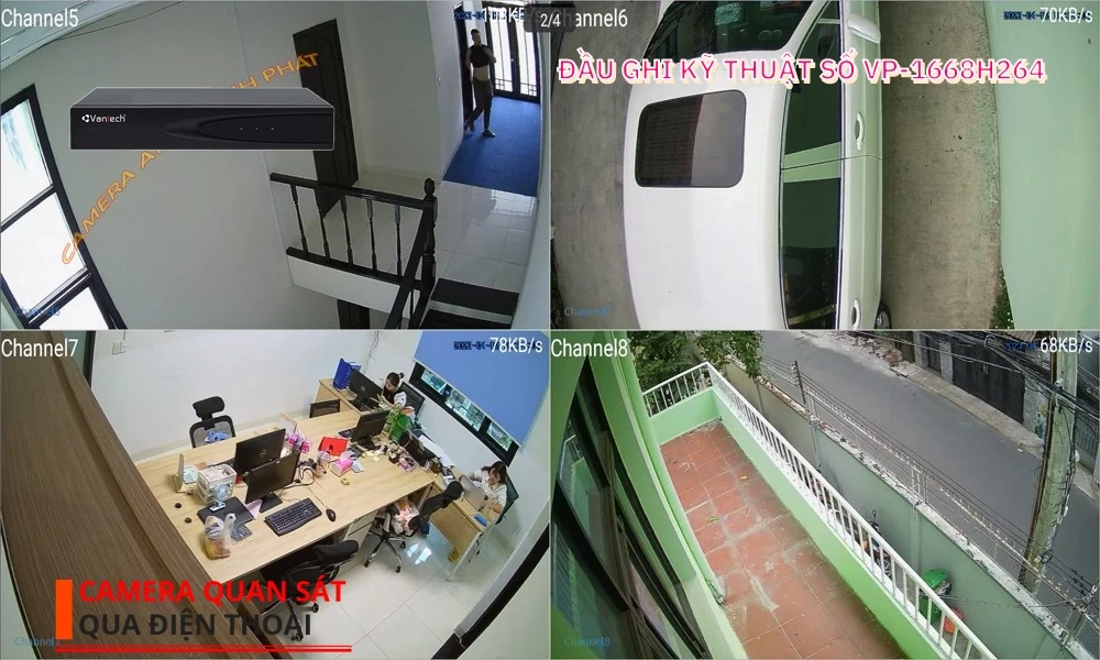 VP-1668H264 Đầu Ghi Hình Chức Năng Cao Cấp VP-1668H264 Đầu Ghi Hình Chức Năng Cao Cấp