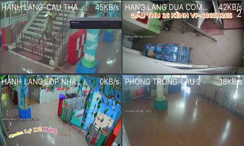 VanTech VP-1668H265 Hình Ảnh Đẹp