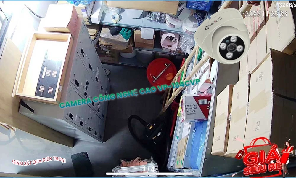 VP-184CVP Camera Cấp Nguồ Qua Dây Mạng VanTech Giá tốt VP-184CVP Camera Cấp Nguồ Qua Dây Mạng VanTech Giá tốt