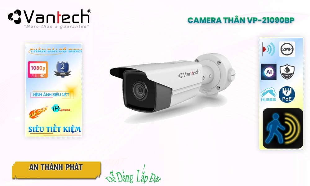 Camera Công Nghệ POE VP-21090BP VanTech Camera Công Nghệ POE VP-21090BP VanTech