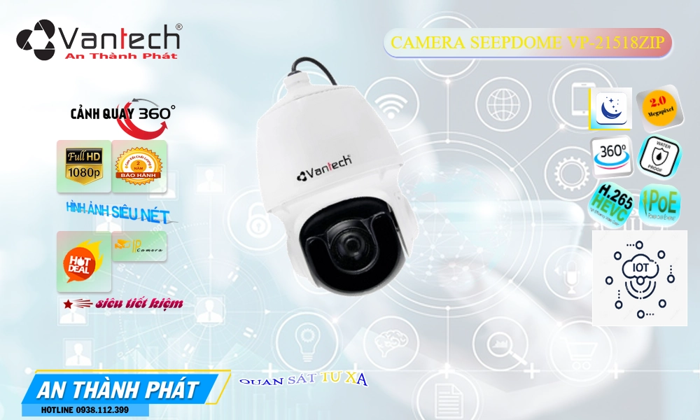 Camera Công Nghệ POE VP-21518ZIP VanTech Thiết kế Đẹp Camera Công Nghệ POE VP-21518ZIP VanTech Thiết kế Đẹp