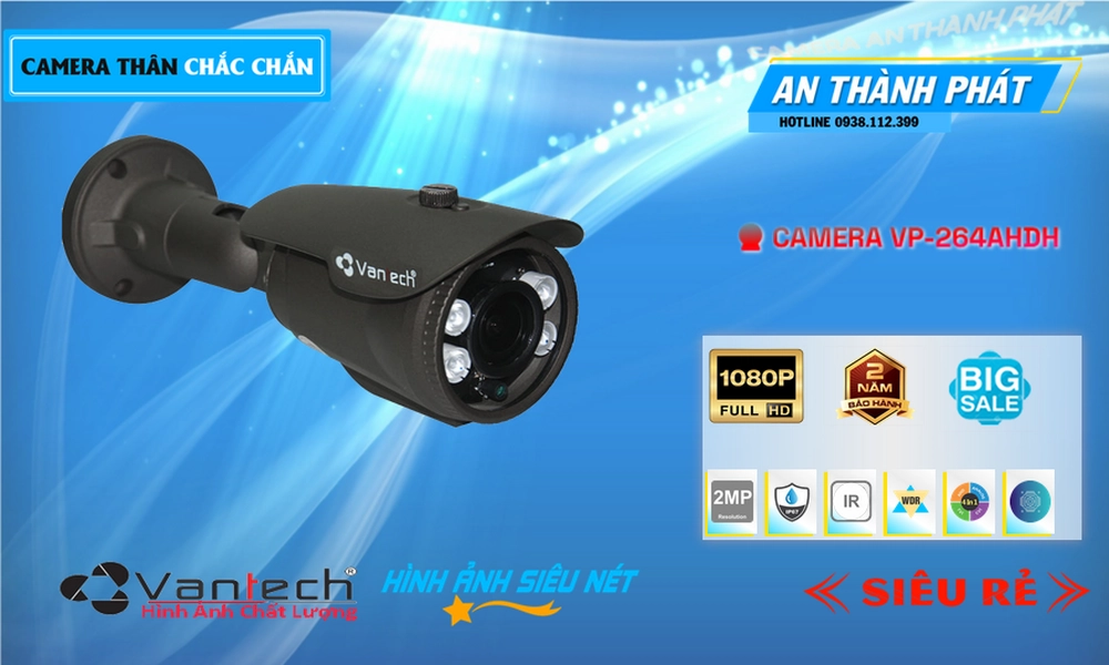 VP-264AHDH Camera An Ninh Giá tốt VP-264AHDH Camera An Ninh Giá tốt
