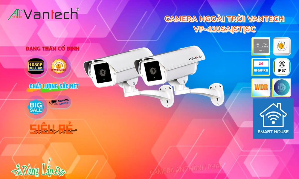 ✲ Camera VanTech HD Anlog VP-410SA|ST|SC ✲ Camera VanTech HD Anlog VP-410SA|ST|SC