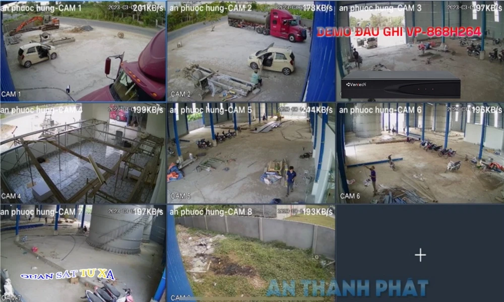 Đầu Ghi VanTech Với giá cạnh tranh VP-868H264