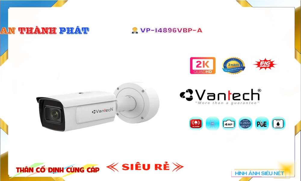 Camera VP-i4896VBP-A VanTech Thiết kế Đẹp,Giá VP-i4896VBP-A,VP-i4896VBP-A Giá Khuyến Mãi,bán VP-i4896VBP-A, Ip POE Sắc