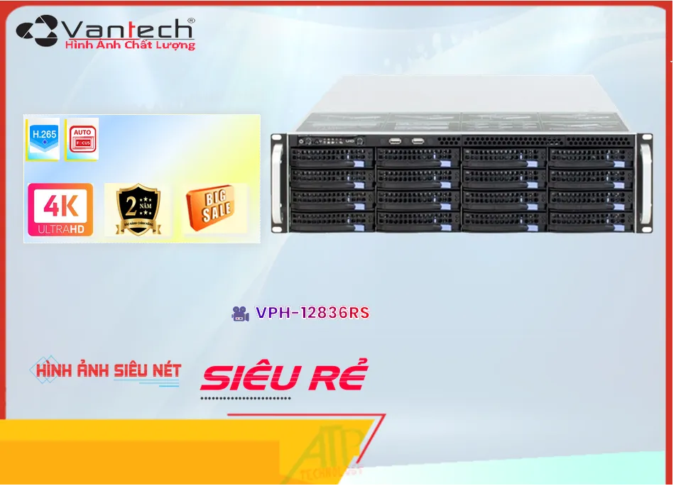 Server Ghi Hình Vantech VPH-12836RS,VPH-12836RS Giá rẻ,VPH-12836RS Giá Thấp Nhất,Chất Lượng VPH-12836RS,VPH-12836RS