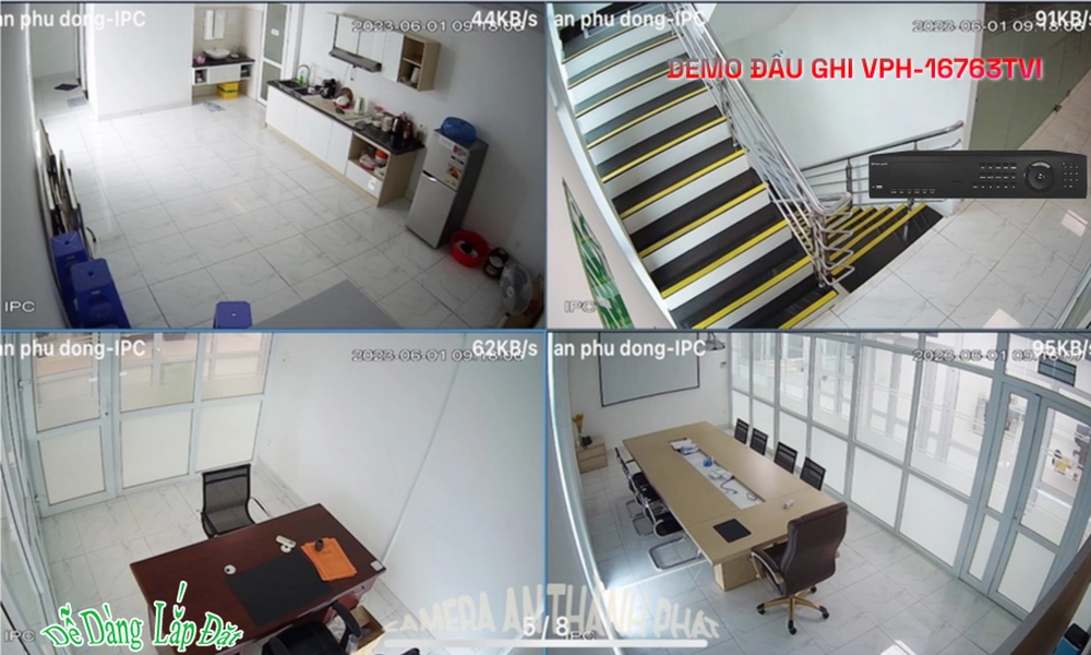 VPH-16763TVI Đầu ghi Camera VanTech Giá rẻ VPH-16763TVI Đầu ghi Camera VanTech Giá rẻ