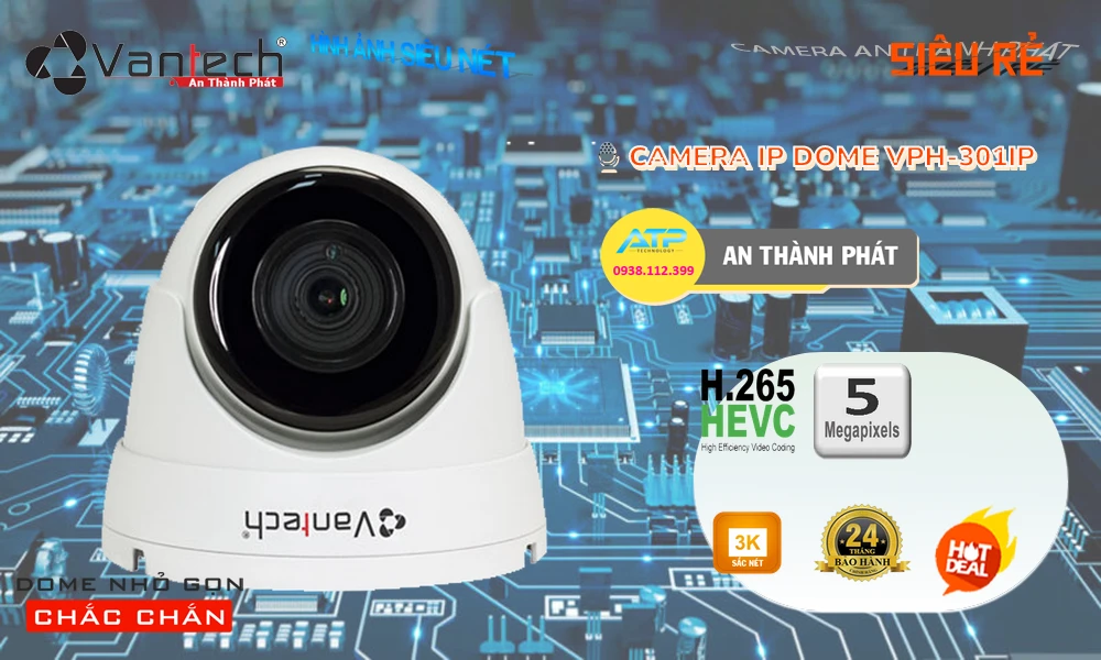 VPH-301IP sắc nét VanTech