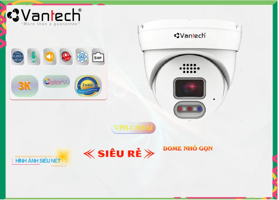 Camera VanTech VPH-C508AI,Chất Lượng VPH-C508AI,VPH-C508AI Công Nghệ Mới,VPH-C508AIBán Giá Rẻ,VPH C508AI,VPH-C508AI Giá
