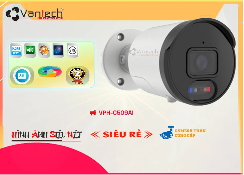 VPH C509AI,Camera VanTech VPH-C509AI,VPH-C509AI Giá rẻ,VPH-C509AI Công Nghệ Mới,VPH-C509AI Chất Lượng,bán