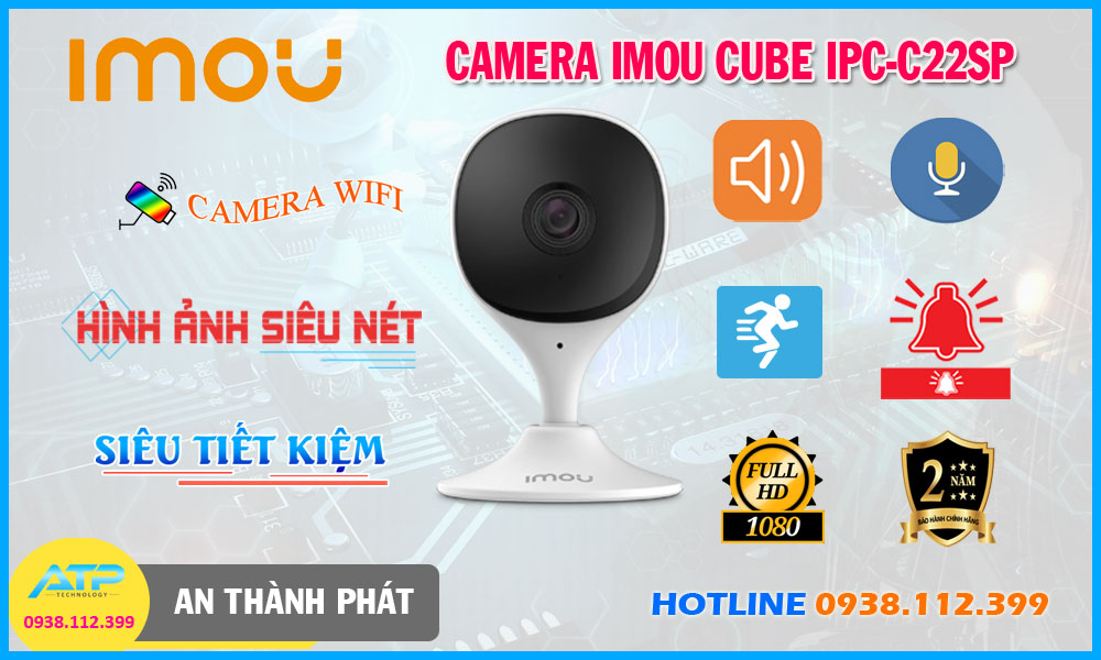 Camera Wifi Imou Cube IPC-C22SP,Giá IPC-C22SP,IPC-C22SP Giá Khuyến Mãi,bán IPC-C22SP,IPC-C22SP Công Nghệ Mới,thông số