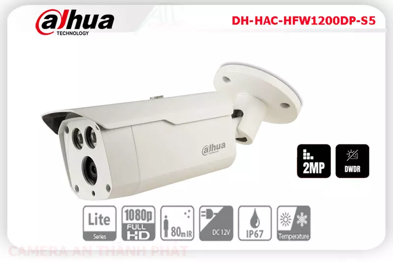 Camera dahua DH HAC HFW1200DP S5,Chất Lượng DH-HAC-HFW1200DP-S5,DH-HAC-HFW1200DP-S5 Công Nghệ Mới, HD