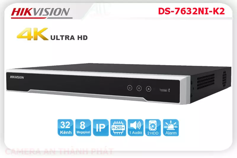 DS 7632NI K2,Đầu thu hình IP HIKVISION DS 7632NI K2,Chất Lượng DS-7632NI-K2,Giá IP DS-7632NI-K2,phân phối