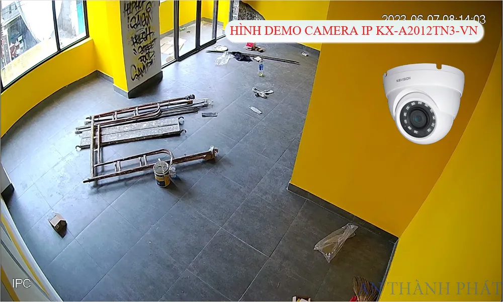 hình demo camera IP Kbvision KX-A2012TN3-VN