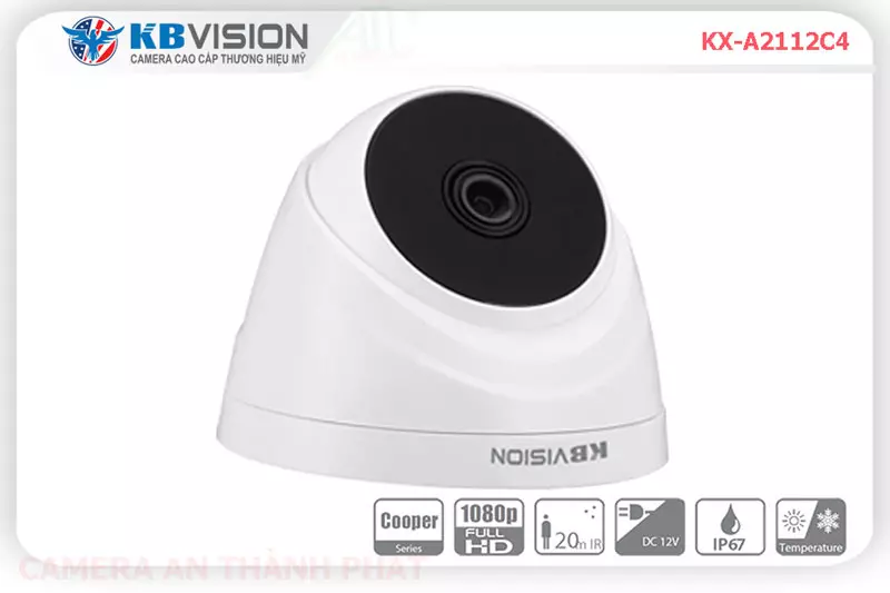 Camera quan sát KBVISION KX-A2112C4,KX-A2112C4 Giá rẻ,KX-A2112C4 Giá Thấp Nhất,Chất Lượng HD Anlog