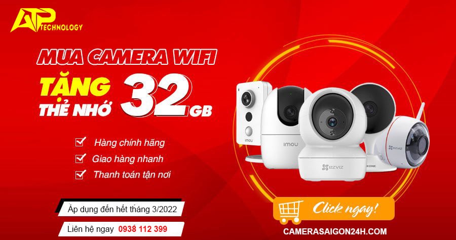 lắp camera wifi trong nhà giá rẻ chính hãng