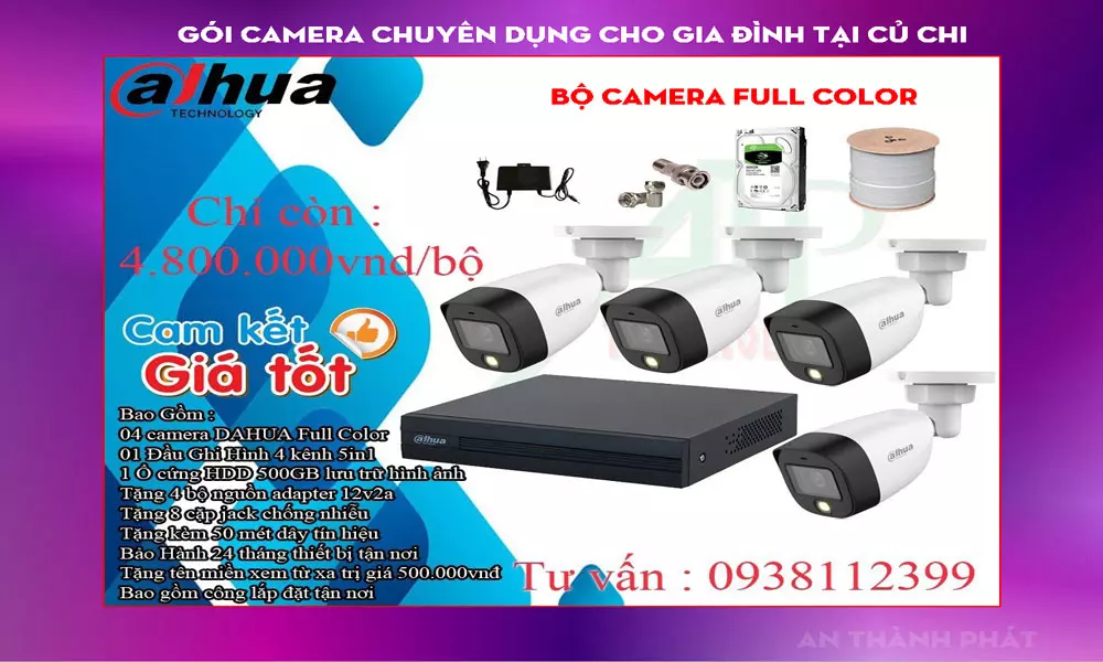 Lắp Đặt Camera Quan Sát Tại Hóc Môn