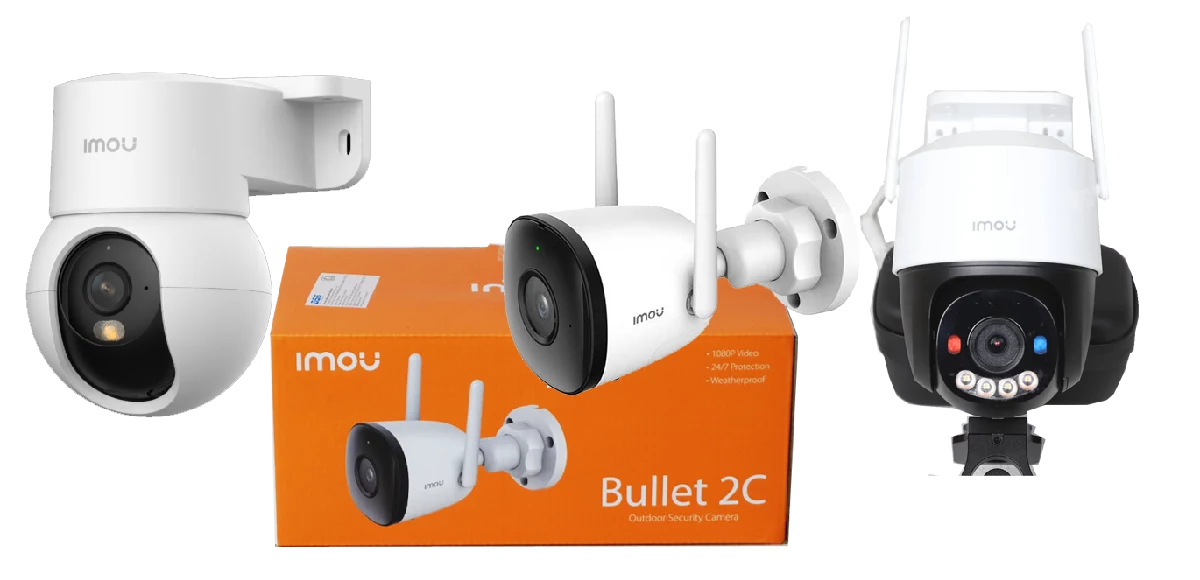 Lắp camera wifi Imou tích hợp báo động