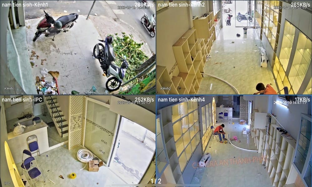 Lắp Đặt Bộ Camera Full HD 1080P Lắp Đặt Bộ Camera Full HD 1080P